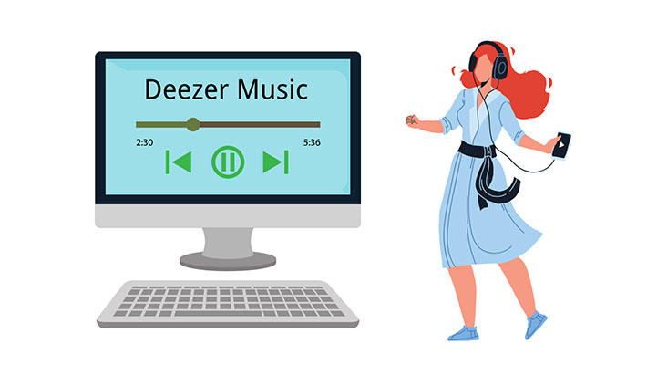 Stoßweise Hi-Fi Deezer-Musik auf den lokalen Computer herunterladen