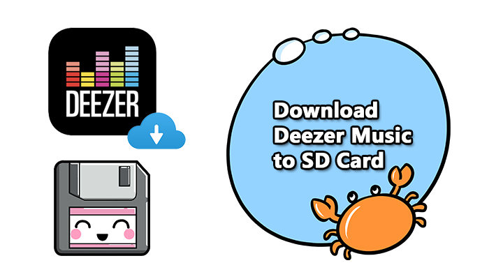Deezer-Musik auf SD-Karte übertragen